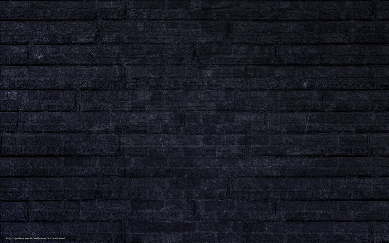 Dark Brick Wall Texture — Black, Neutral