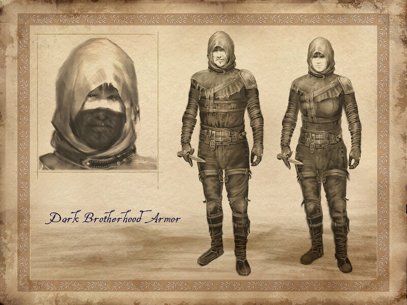 Dark Brotherhood Armor Concept