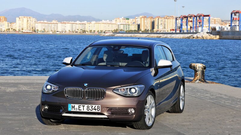 Dark Brown Bmw Car