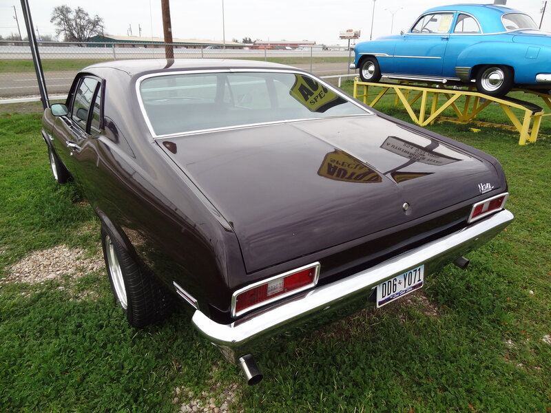 Dark Brown Classic Car — Outdoor