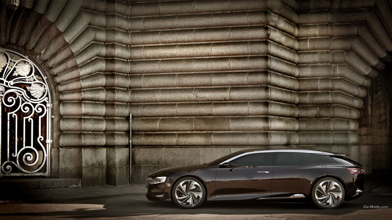 Dark Brown Concept Car — Dramatic