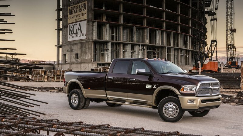 Dark Brown Pickup Truck