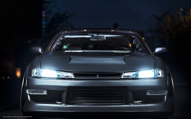 dark car at night
