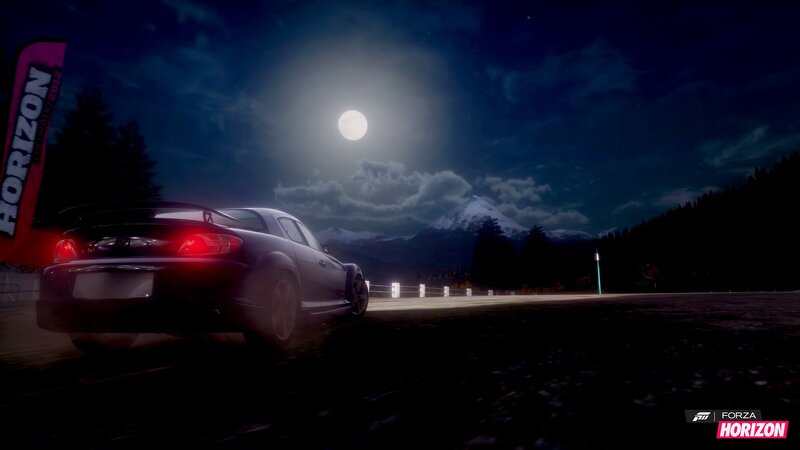 Dark Car on Road
