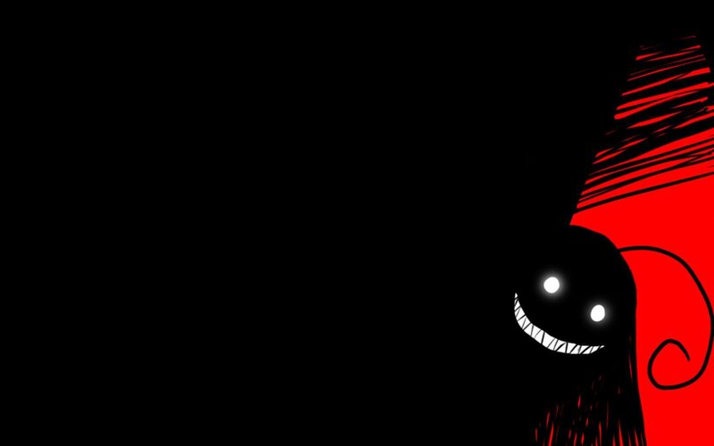 dark cartoon character
