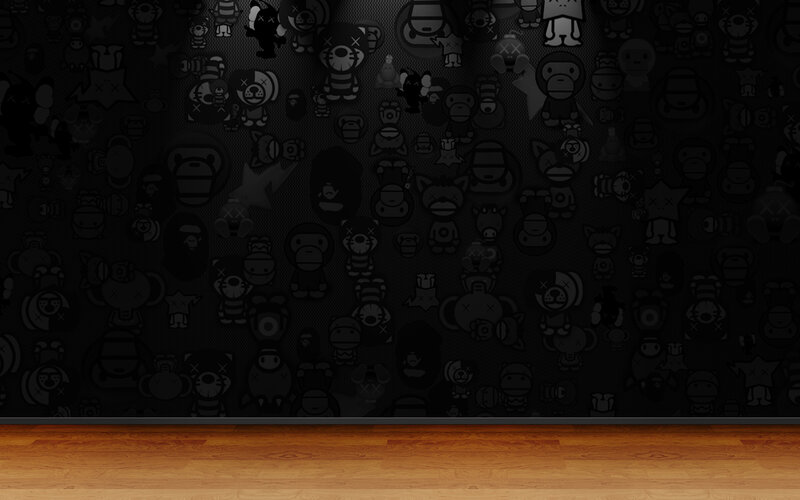 dark cartoon character wallpaper