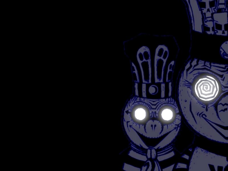 dark cartoon characters