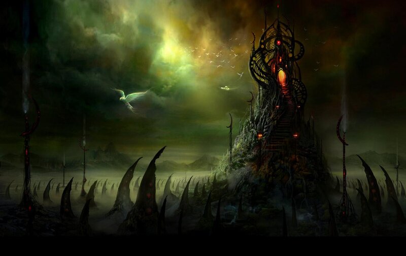 Dark Castle on Hill