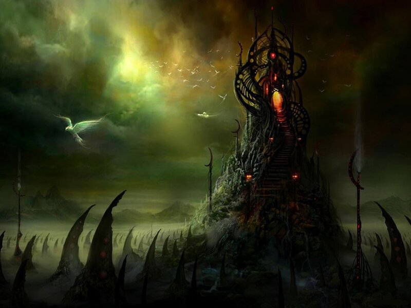 Dark Castle on Rocky Hill