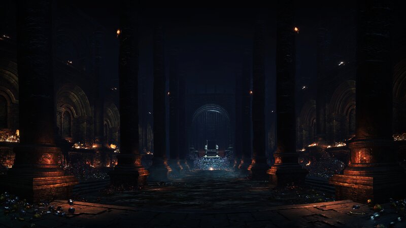 Dark Cathedral Hall