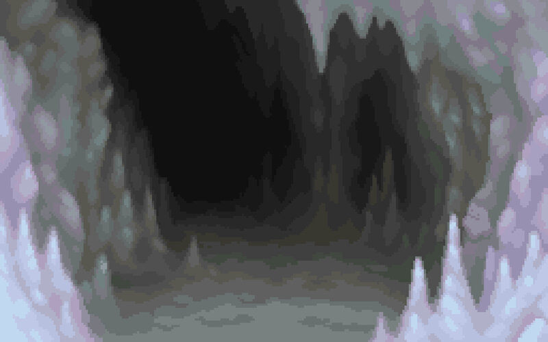 dark cave entrance