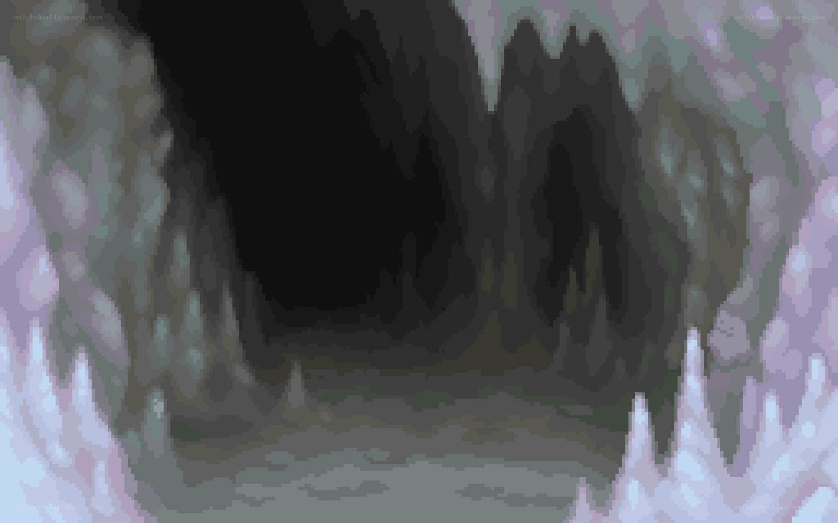 dark cave entrance