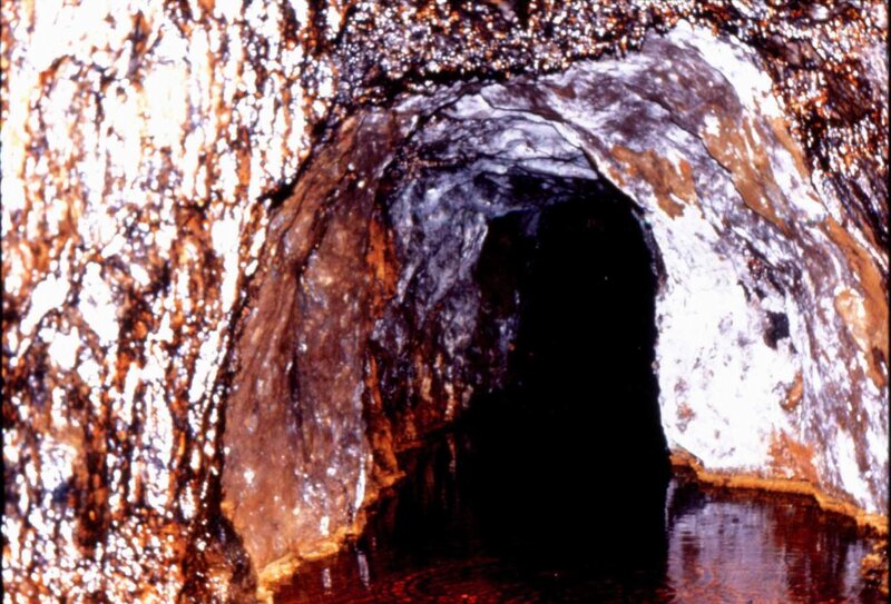 Dark Cave Tunnel — Brown