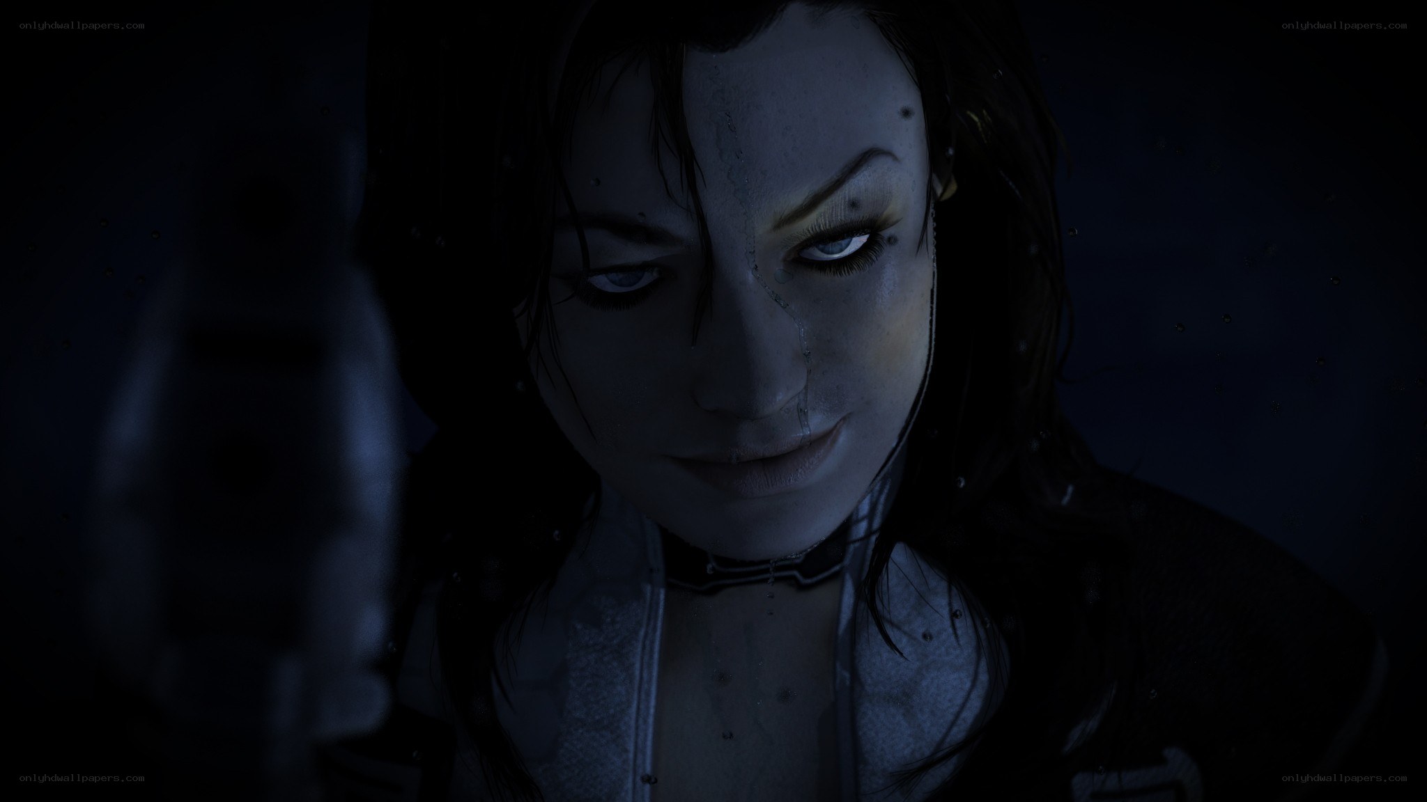 dark character portrait