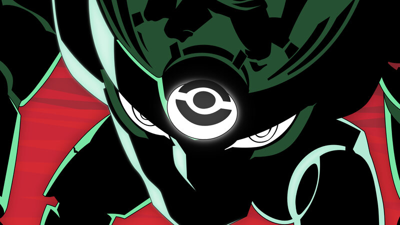 dark character with glowing eye