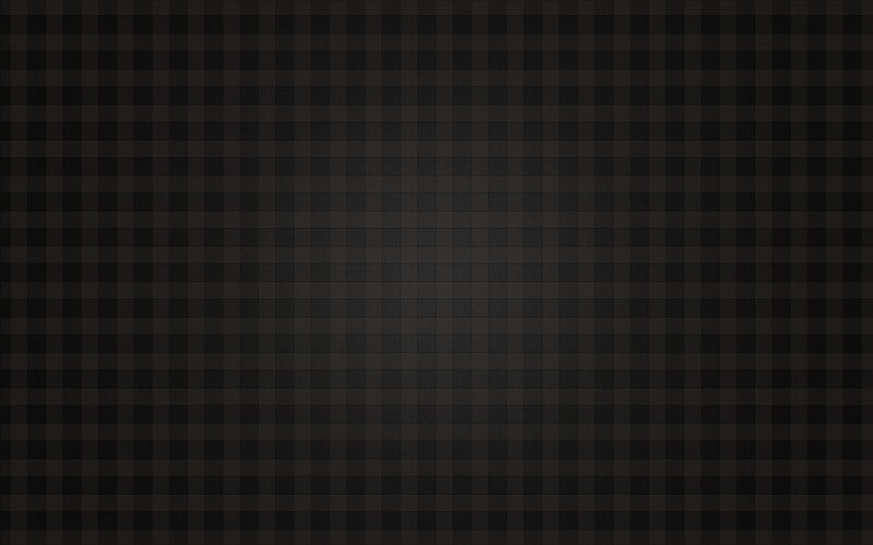 Dark Checkered Pattern — Black