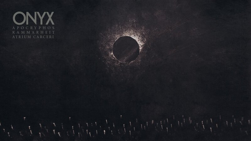Dark Circular Portal — Black