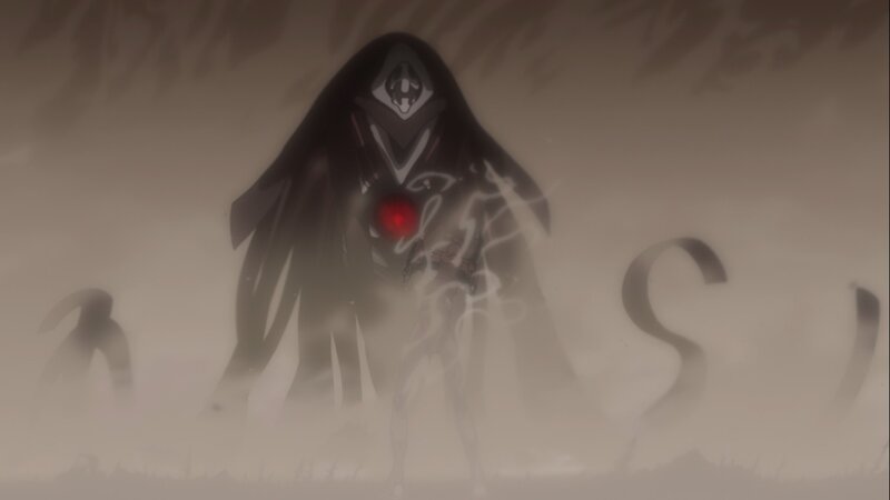 Dark Cloaked Figure — Gray
