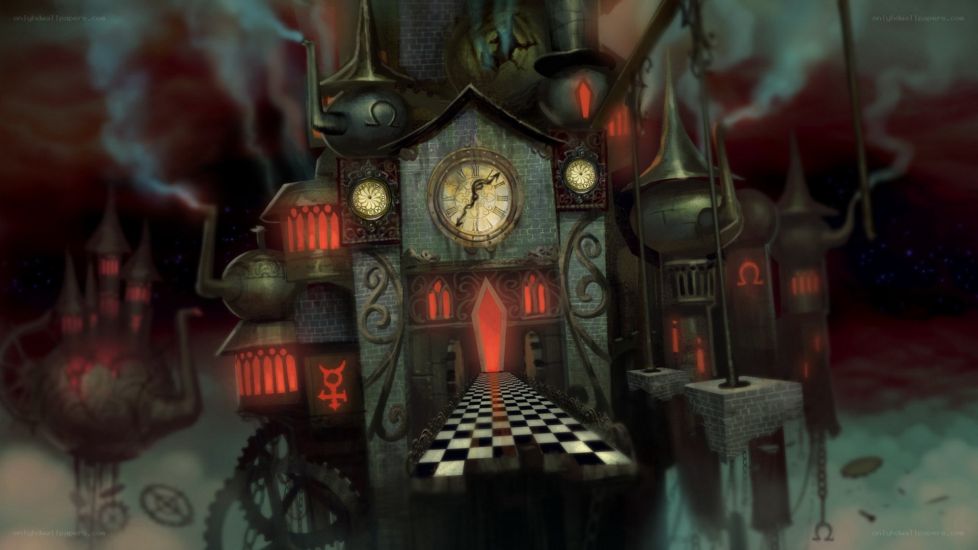 dark clockwork castle