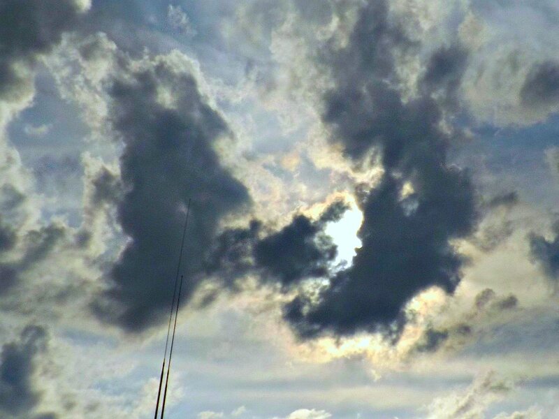 Dark Clouds in Sky — Gray, Dramatic, Afternoon