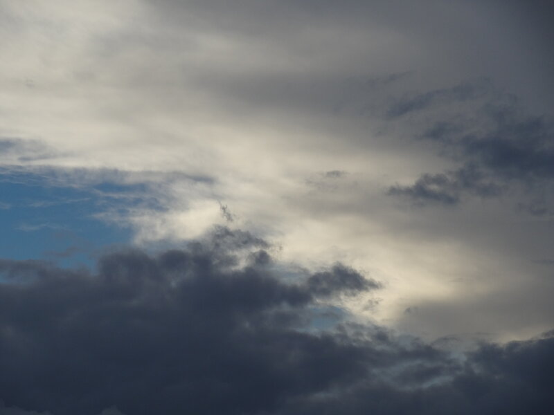 Dark Clouds in Sky — Gray, Dramatic