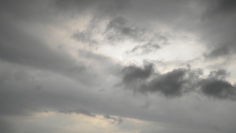 Dark Clouds in Sky — Gray, Overcast, Photograph