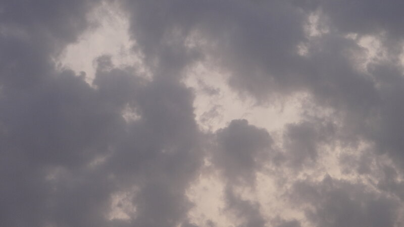Dark Clouds in Sky — Gray, Overcast