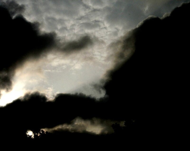 Dark Clouds in Sky