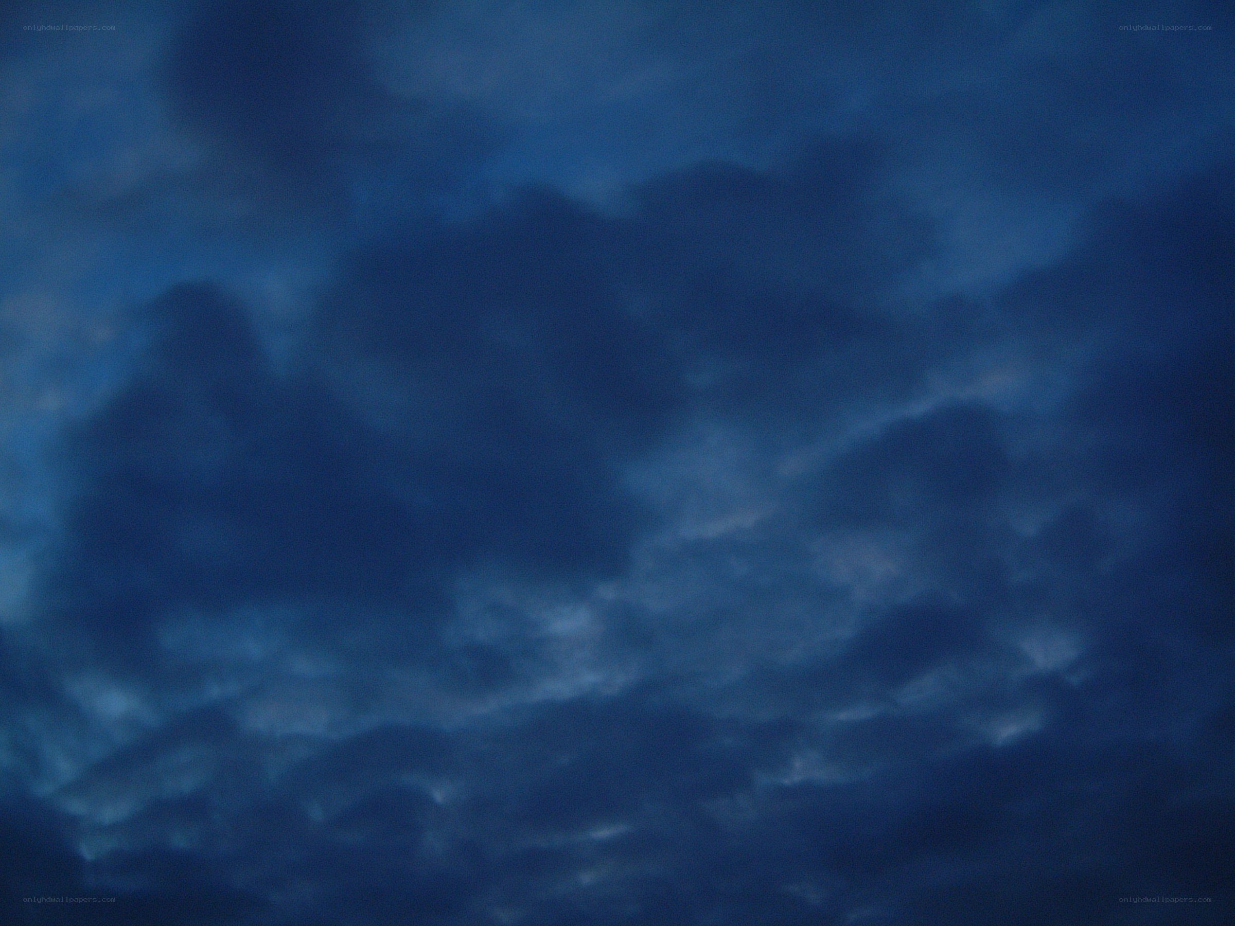 dark clouds in the sky