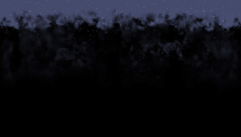 Dark Clouds under Stars