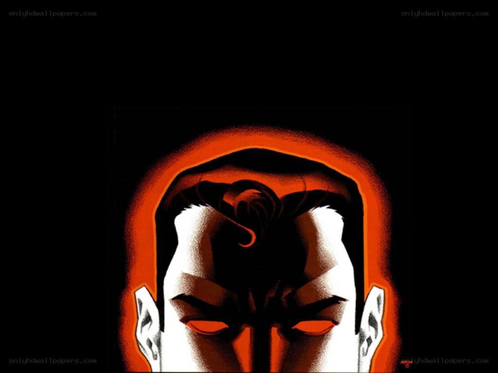 dark comic book character portrait