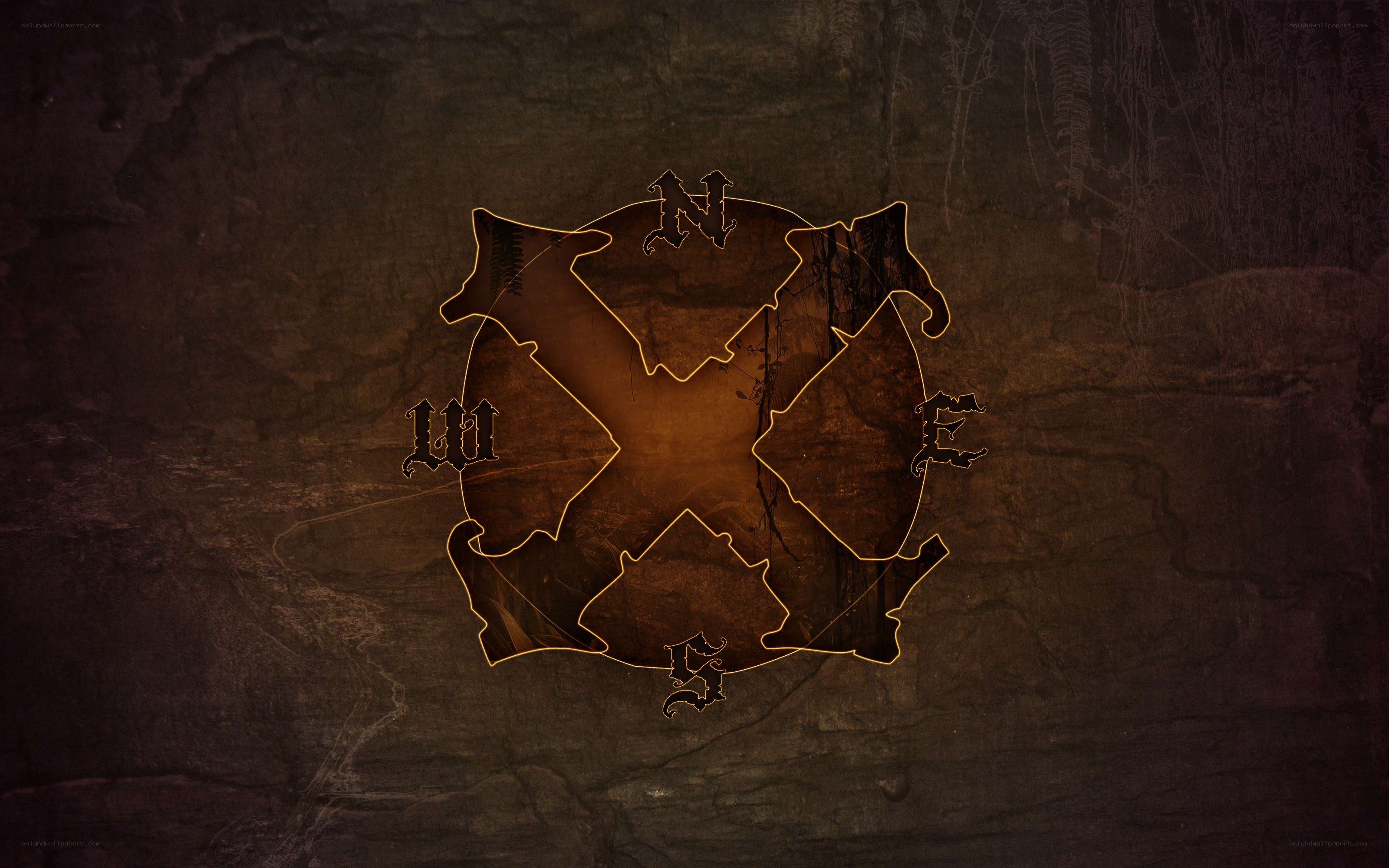 dark compass logo