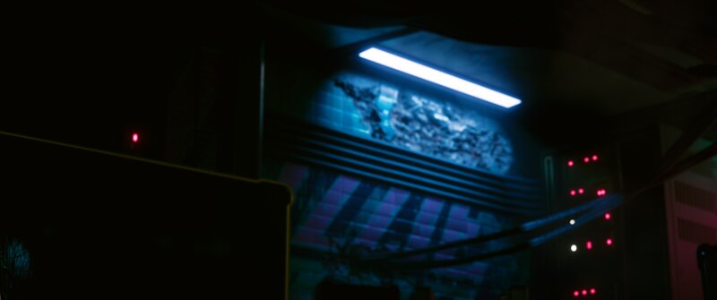 Dark Control Room