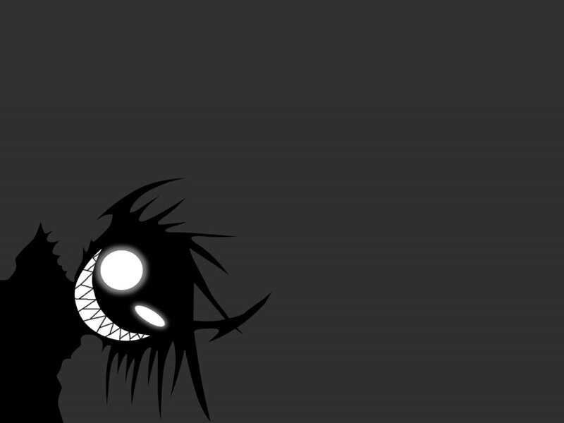 dark creature eye close-up