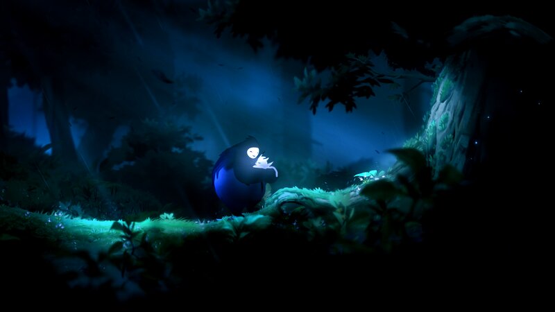 Dark Creature Holding Light