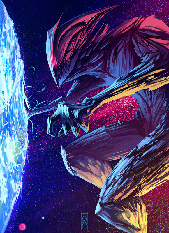 Dark Creature in Space