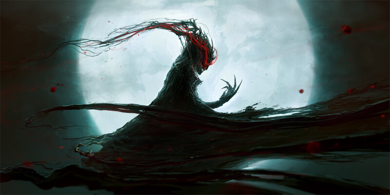 Dark Creature in Water