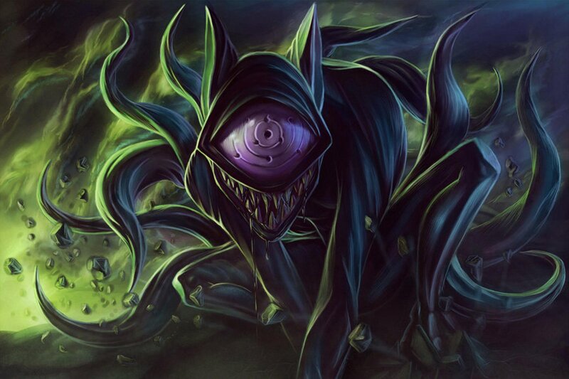 Dark Creature with Single Eye