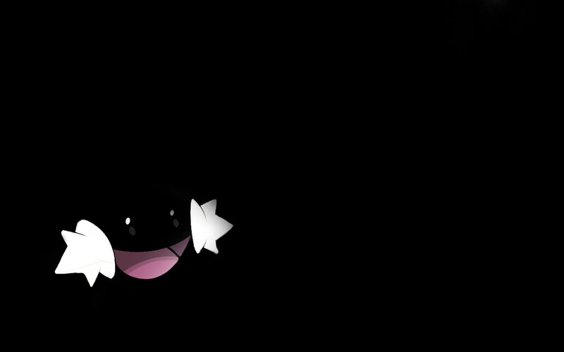 dark creature with white wings