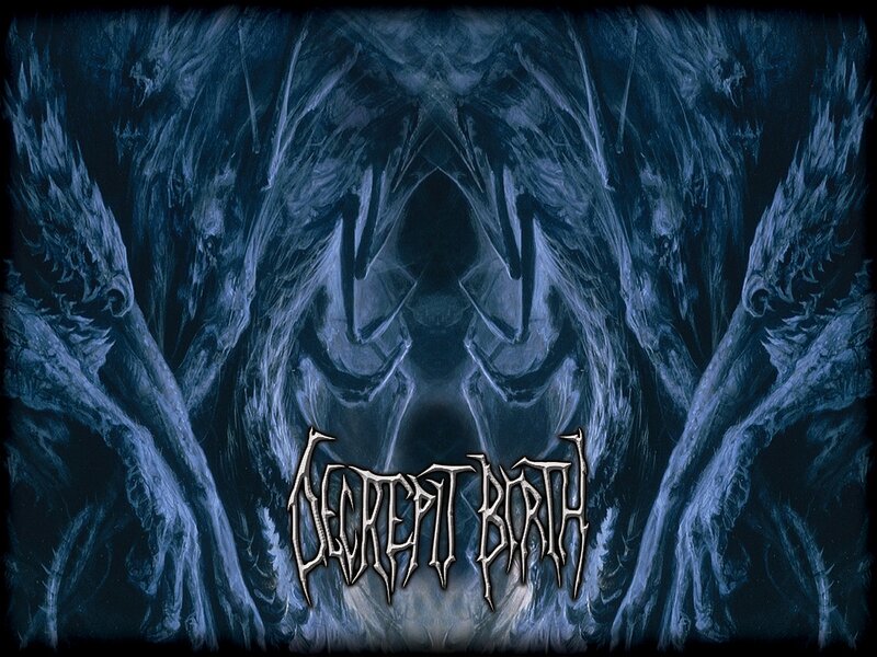 Dark Creature with Wings — Blue