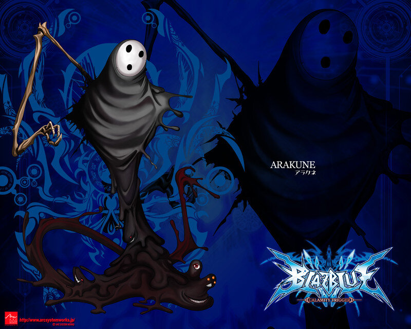 Dark Creatures in Blue