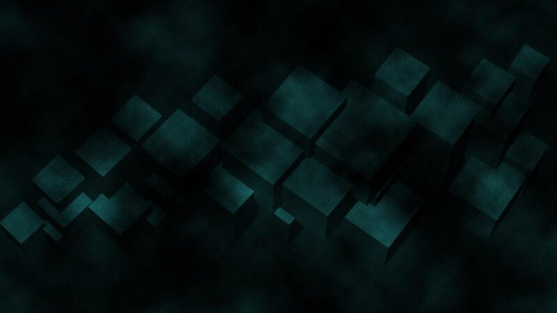 Dark Cubes in Space — Black