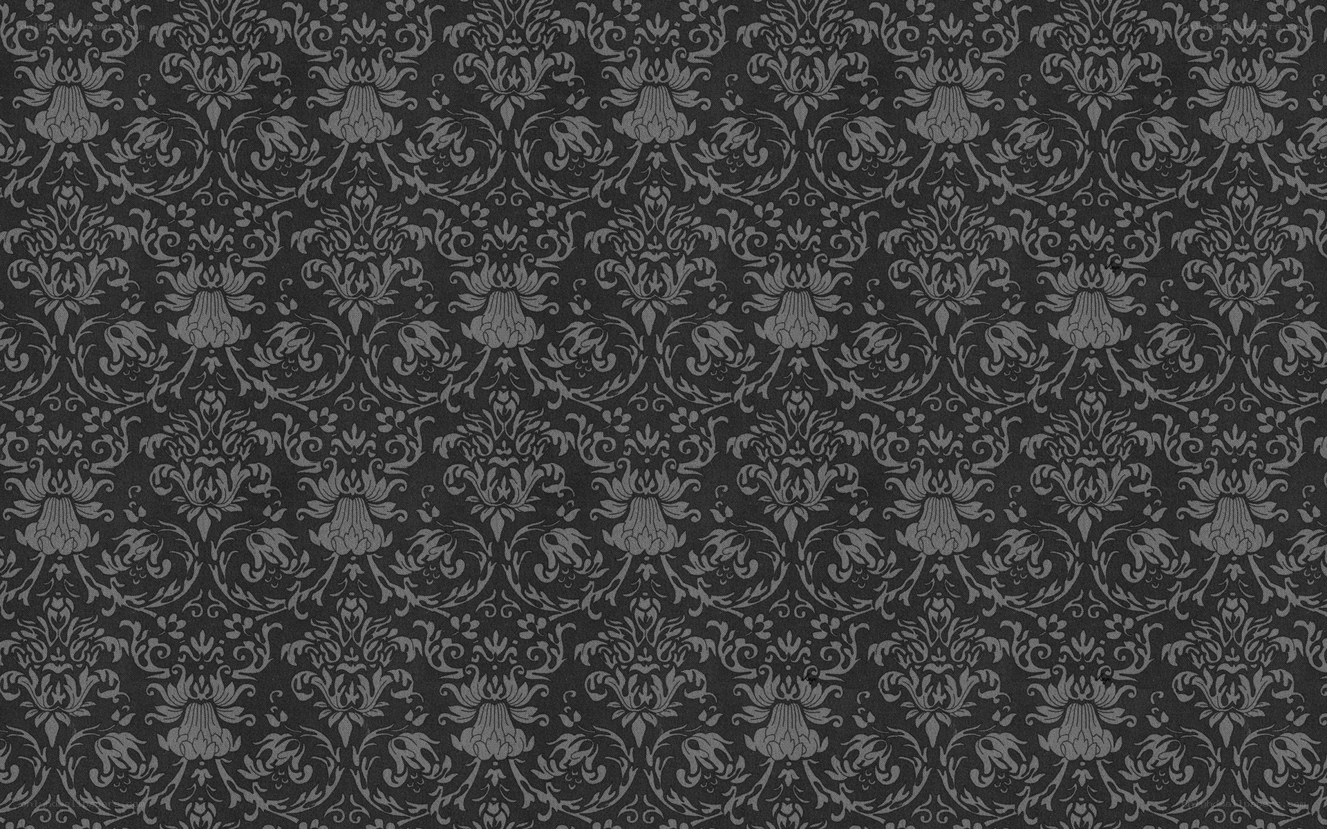 dark damask pattern