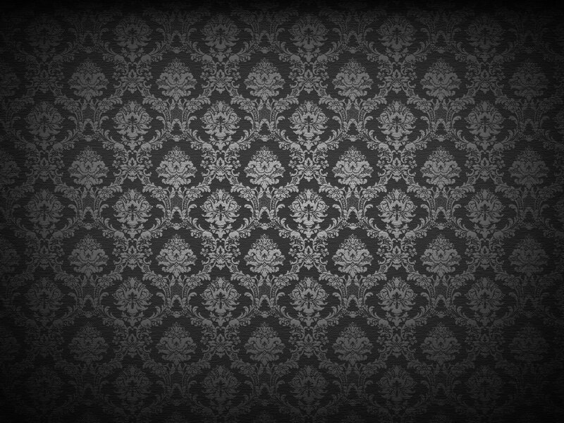dark damask pattern
