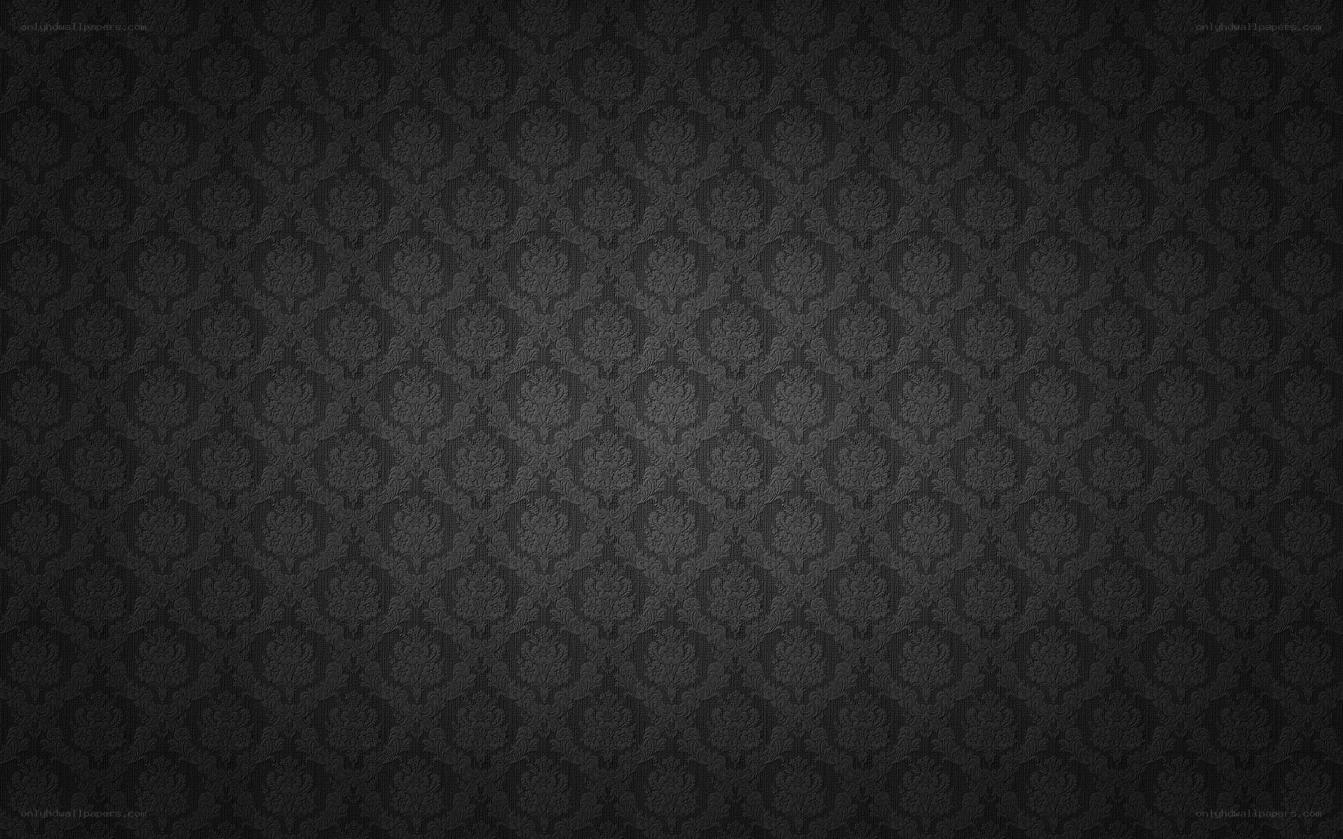 dark damask pattern