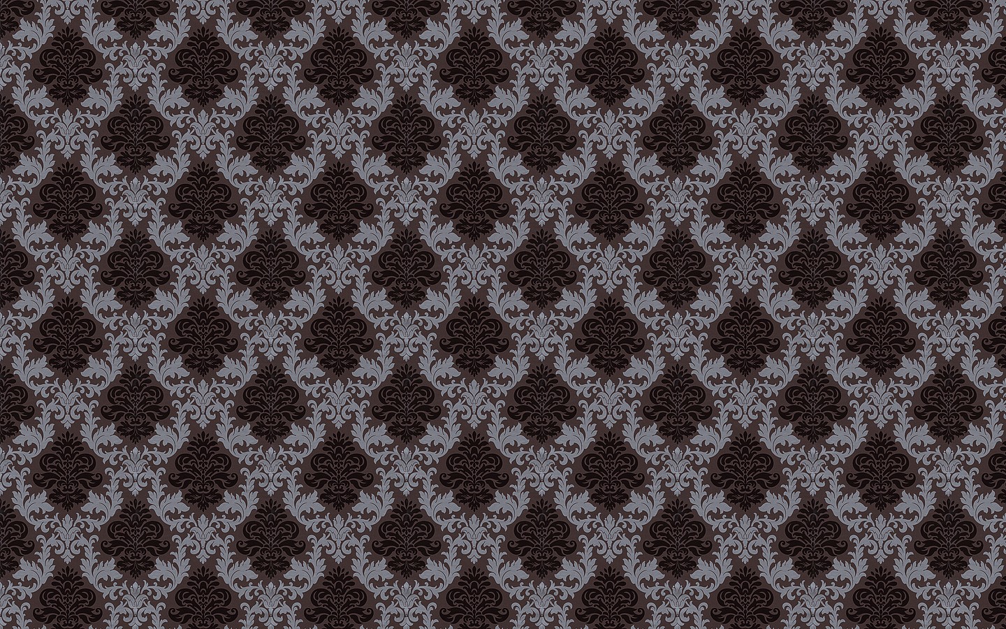 dark damask pattern