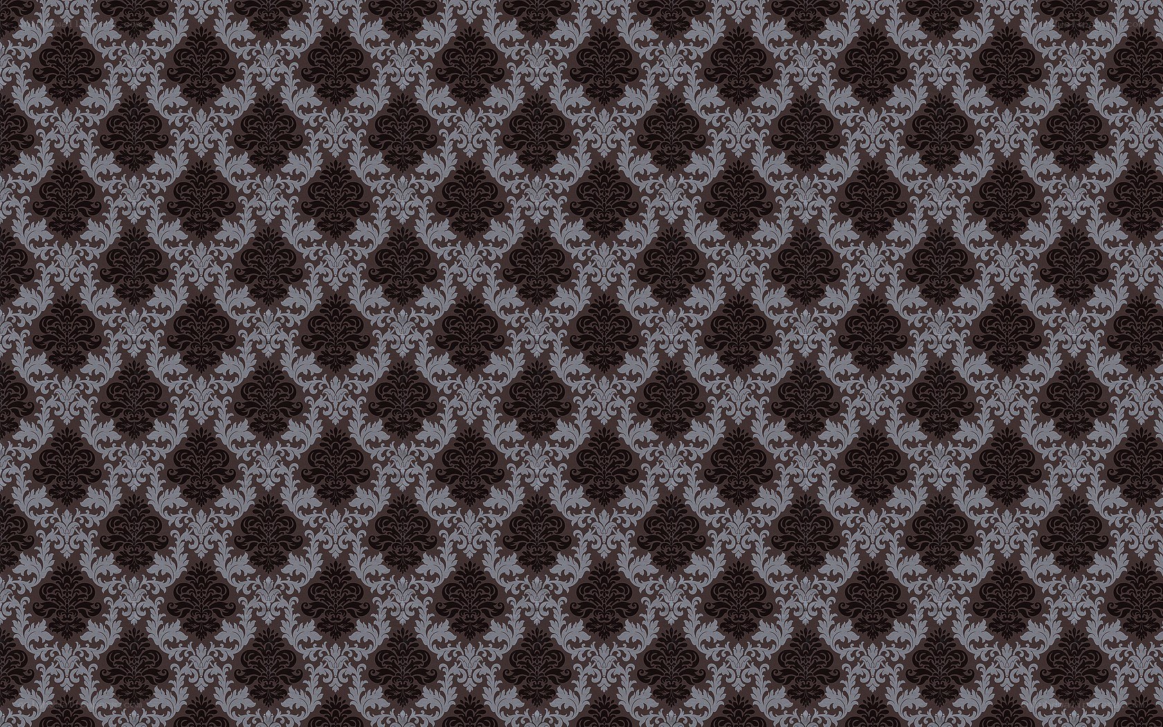 dark damask pattern