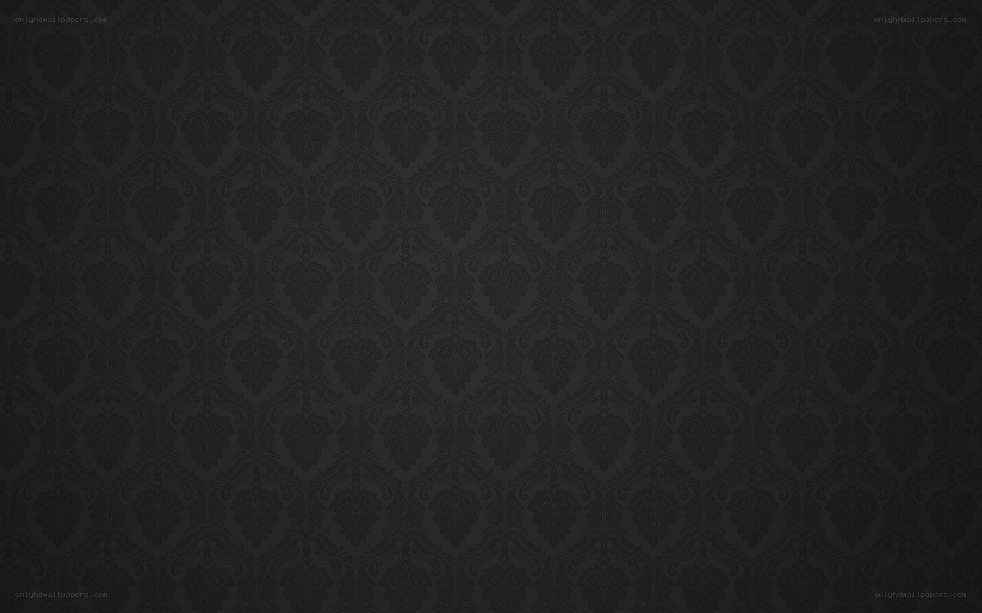 dark damask pattern