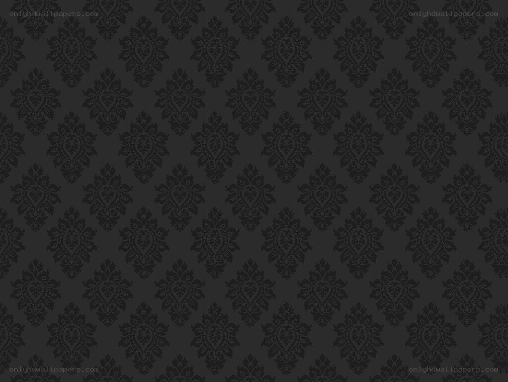 dark damask pattern