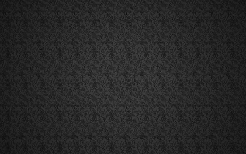 Dark Damask Pattern — Black, Gray